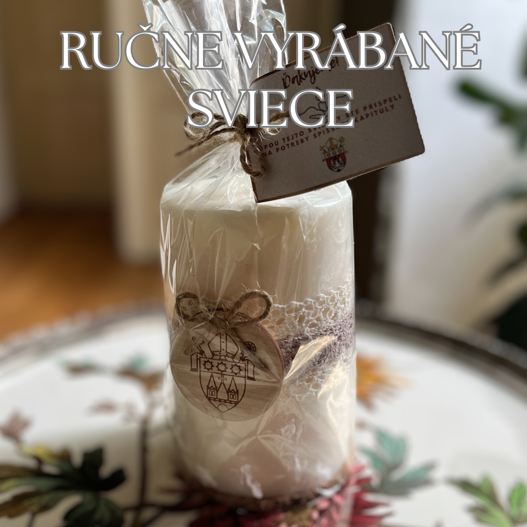 Ručne vyrábaná sviečka - sójová (oval)